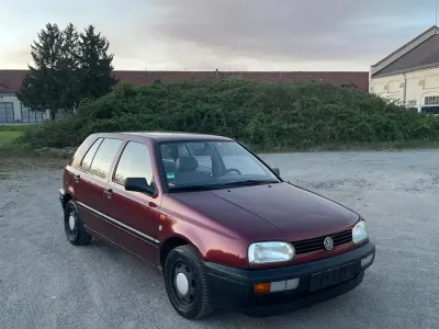 Brugt VW Golf III 60 HK (44 kW) 1992 Rød Hatchback