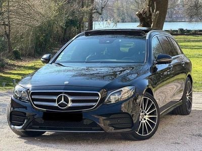Gebraucht Mercedes E220 AMG line 194 PS (142 kW) 2017 Schwarz Limousine