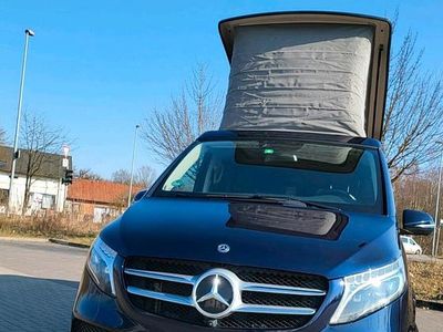 Gebraucht Mercedes V300 237 PS (174 kW) 2021 Blau Van / Kleinbus