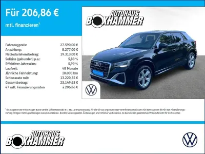 Gebraucht Audi Q2 S-Line 116 PS (85 kW) 2025 Schwarz SUV