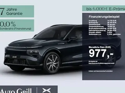 Ny XPENG G9 RWD Long Range 258 kW (351 HK) 2026 Blå SUV