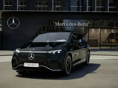 Gebraucht Mercedes EQS500 AMG 330 kW (449 PS) 2024 Metalliclack obsidianschwarz (metallic) SUV