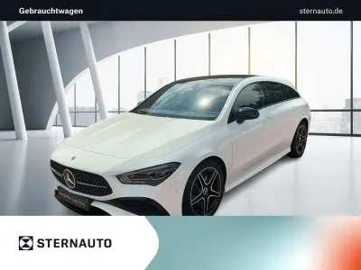 Gebraucht Mercedes CLA200 Shooting Brake AMG 163 PS (119 kW) 2025 Polarweiß uni Kombi