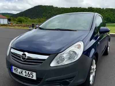 Gebraucht Opel Corsa 60 PS (44 kW) 2009 Blau Kleinwagen