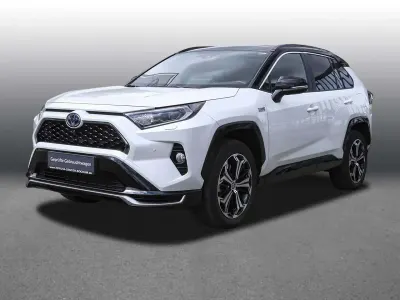 Gebraucht Toyota RAV4 Hybrid Style 306 PS (225 kW) 2021 Novaweiß perleffekt / dach schwarz SUV