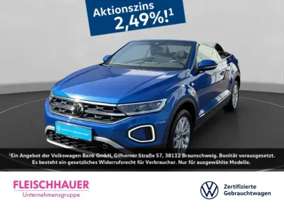 Używany VW T-Roc Cabriolet Style 150 KM (110 kW) 2024 Niebieski Kabriolet
