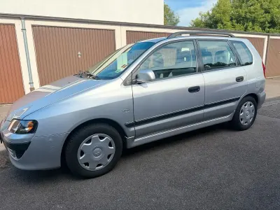 Gebraucht Mitsubishi Space Star 82 PS (60 kW) 2002 Silber Van / Kleinbus