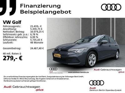 Gebraucht VW Golf VIII Life 150 PS (110 kW) 2023 Grau Limousine