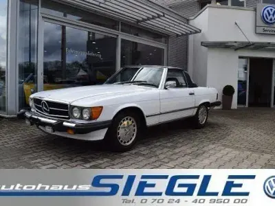 Gebraucht Mercedes 560 231 PS (169 kW) 1987 Weiß Cabrio
