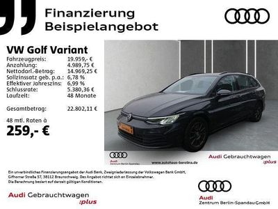 Gebraucht VW Golf VIII Life 116 PS (85 kW) 2022 Grau Kombi