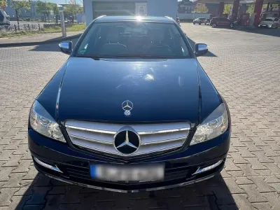 Gebraucht Mercedes C200 2008 Blau Limousine