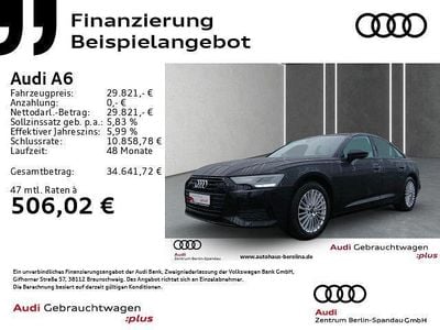 Gebraucht Audi A6 Design 299 PS (219 kW) 2021 Schwarz Limousine