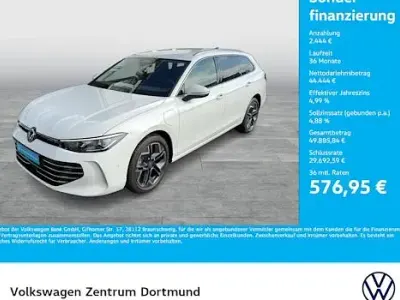 Ny VW Passat Elegance 204 HK (150 kW) 2025 Vit Kombi