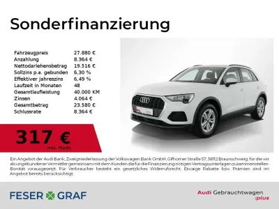 Brugt Audi Q3 Basis 150 HK (110 kW) 2023 Hvid SUV
