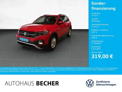 Gebraucht VW T-Cross Life 116 PS (85 kW) 2020 Rot SUV