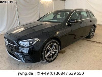 Gebraucht Mercedes E300 AMG 306 PS (225 kW) 2020 Schwarz/baltic black Kombi