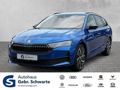 Gebraucht Skoda Octavia SportLine 150 PS (110 kW) 2024 Blau Kombi