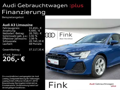 Gebraucht Audi A3 S-Line 150 PS (110 kW) 2025 Ascariblau metallic Limousine