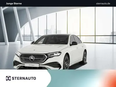 Używany Mercedes E300 AMG 197 KM (144 kW) 2024 Biały Sedan/Limuzyna