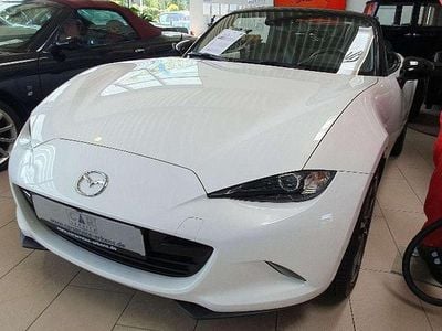 Second-hand Mazda MX5 Exclusive-Line 131 CP (96 kW) 2017 Alb Cabrio