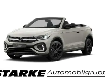 Gebraucht VW T-Roc Cabriolet R-line Edition 150 PS (110 kW) 2025 Grau (ascotgrau) Cabrio