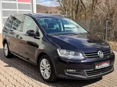 Gebraucht VW Sharan Style 140 PS (102 kW) 2011 Deep black perleffekt Van / Kleinbus
