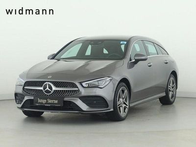 Gebraucht Mercedes CLA250e Shooting Brake AMG 218 PS (160 kW) 2022 Metalliclack mountaingrau Kombi
