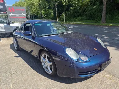 Gebraucht Porsche 911 Carrera 4 Cabriolet 300 PS (220 kW) 1999 Blau Cabrio