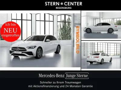 Gebraucht Mercedes C300e AMG 197 PS (144 kW) 2024 Polarweiß uni Limousine