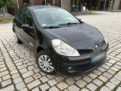 Gebraucht Renault Clio III 75 PS (55 kW) 2007 Schwarz Kleinwagen