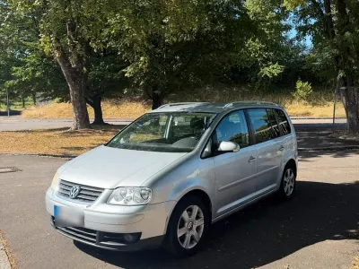 Gebraucht VW Touran 2003 Silber Van / Kleinbus