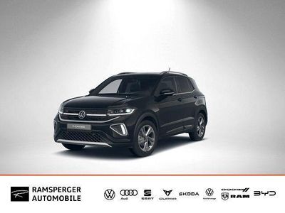 Gebraucht VW T-Cross R-line 150 PS (110 kW) 2025 Schwarz (deep black perleffekt) SUV