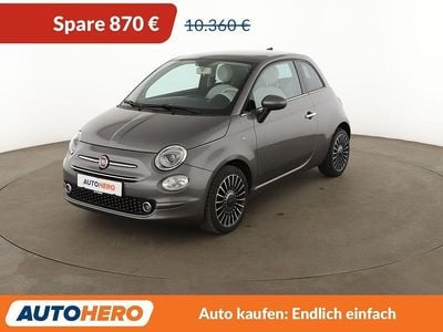 Gebraucht Fiat 500 Lounge 69 PS (50 kW) 2018 Grau Kleinwagen