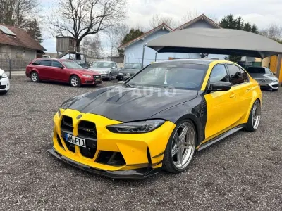 Brugt BMW M3 Competition Edition 721 HK (530 kW) 2021 Gul Sedan