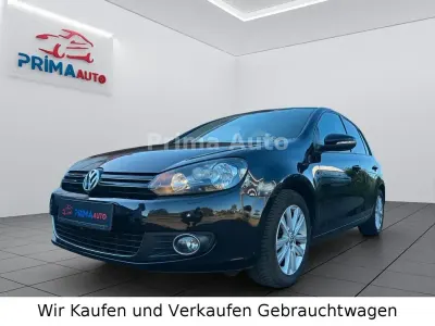 Gebraucht VW Golf VI Style 105 PS (77 kW) 2011 Schwarz Limousine