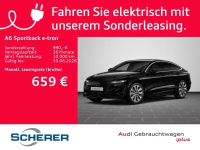 Brugt Audi e-tron Sportback Performance 269 kW (367 HK) 2025 Sort SUV