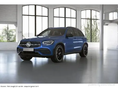 Gebraucht Mercedes GLC400d AMG line 330 PS (242 kW) 2022 lack spektralblau SUV