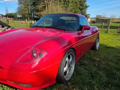 Gebraucht Fiat Barchetta 131 PS (96 kW) 1998 Rot Cabrio