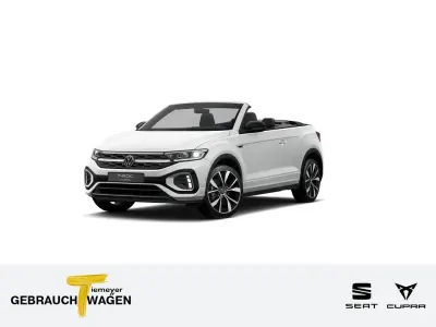 Gebraucht VW T-Roc Cabriolet R-line 150 PS (110 kW) 2025 Weiß Cabrio