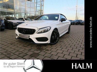 Weiß Gebraucht 2017 Mercedes C180 AMG Cabrio | 27.200 € (Etwas zu teuer)