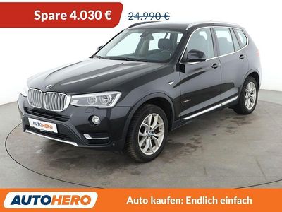Second-hand BMW X3 Performance 190 CP (139 kW) 2017 Negru SUV