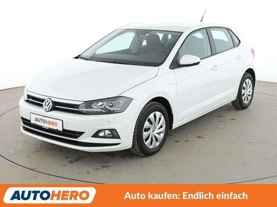 Gebraucht VW Polo Comfortline 95 PS (69 kW) 2019 Weiß Kleinwagen