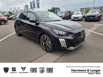 Gebraucht Peugeot 208 GT 136 PS (100 kW) 2024 Schwarz / perla nera schwarz (metallic) Kleinwagen