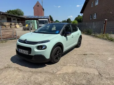 Gebraucht Citroën C3 Feel 83 PS (61 kW) 2018 Grün Kleinwagen