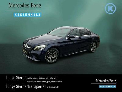 Gebraucht Mercedes C300e AMG 320 PS (235 kW) 2020 Cavansitblau Limousine
