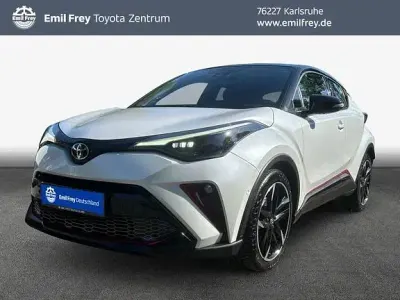 Gebraucht Toyota C-HR Sport 184 PS (135 kW) 2022 Platinumweiß perleffekt/ dach schwarz SUV