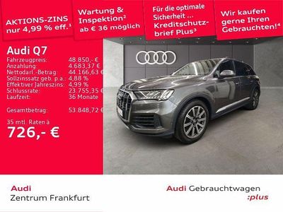 Gebraucht Audi Q7 Ambiente 381 PS (280 kW) 2021 Samuraigrau metallic SUV