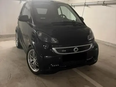Gebraucht Smart ForTwo Cabrio Brabus 102 PS (75 kW) 2012 Schwarz Cabrio