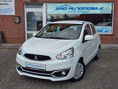 Gebraucht Mitsubishi Space Star Basis 71 PS (52 kW) 2019 Weiß Kleinwagen