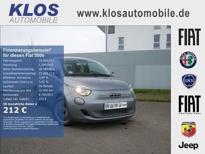 Gebraucht Fiat 500e Style 86 kW (118 PS) 2023 Grau Limousine